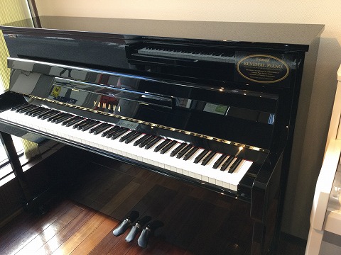 《中古》リニューアルU50SX　ヤマハアップライトピアノ