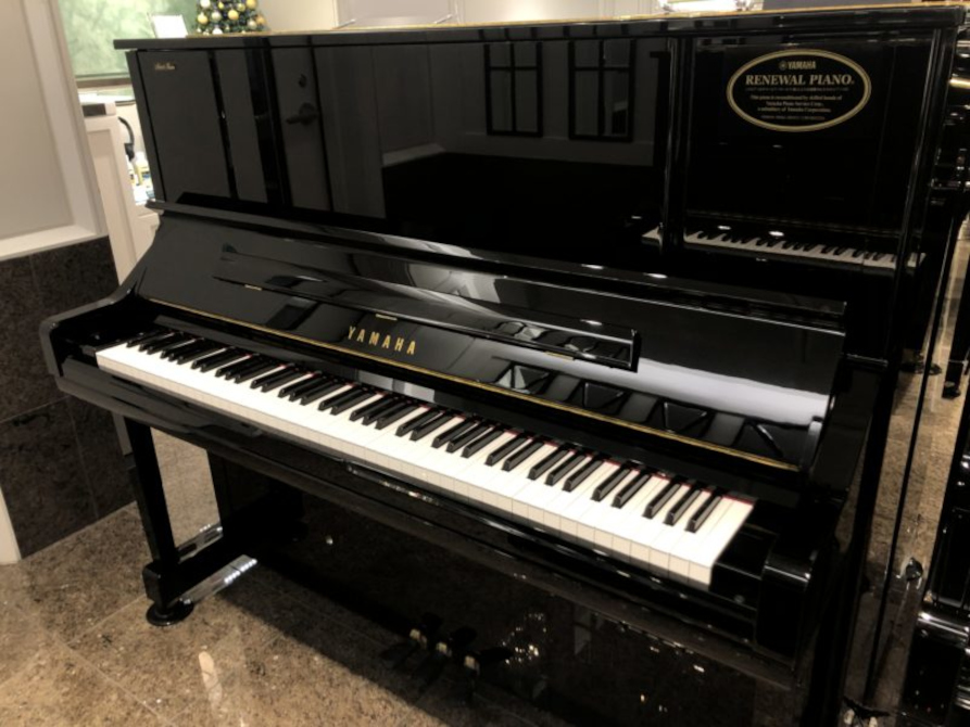《中古》リニューアルYU30SB　ヤマハ消音付きアップライトピアノ