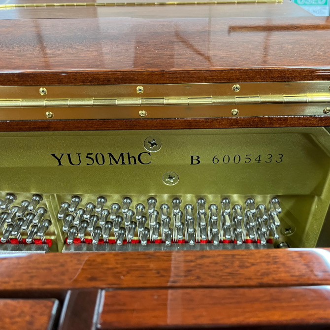 《中古》YU50MhC-SB　ヤマハサイレント付きアップライトピアノ