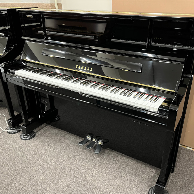 《中古》YU10SB　ヤマハ消音機能付きアップライトピアノ