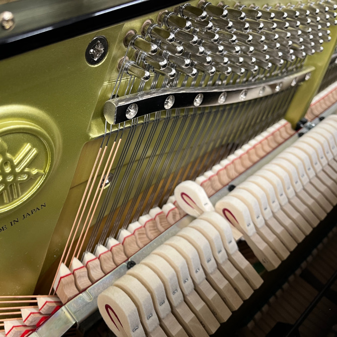 《中古》YU11SH2　ヤマハ消音機能付きアップライトピアノ