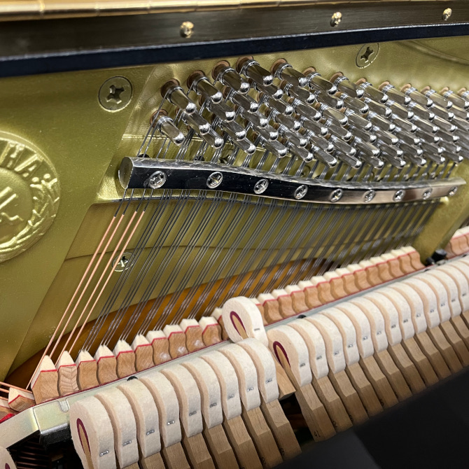 《中古》YU10SB　ヤマハ消音機能付きアップライトピアノ