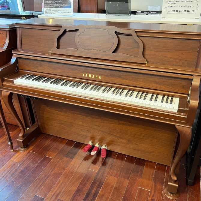 《中古》YF101W-SB　ヤマハサイレント付きアップライトピアノ