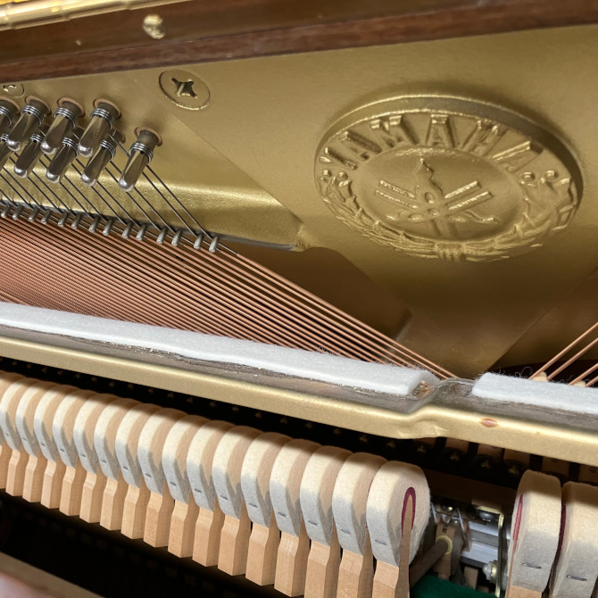 《中古》リニューアルWX1AWn　ヤマハアップライトピアノ