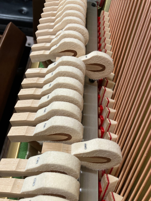 《中古》YUS3Wn-SG　消音機能付きヤマハアップライトピアノ