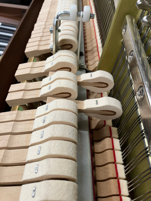 《中古》YUS3Wn-SG　消音機能付きヤマハアップライトピアノ