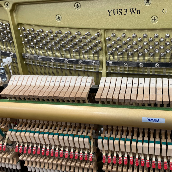 《中古》YUS3Wn-SG　消音機能付きヤマハアップライトピアノ