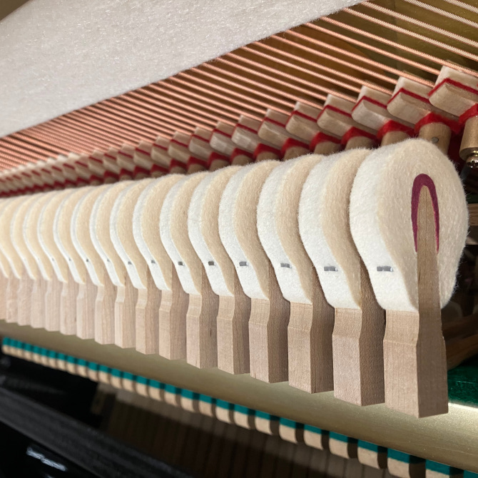 《中古》YU1S（消音装置取り外し済）　ヤマハアップライトピアノ