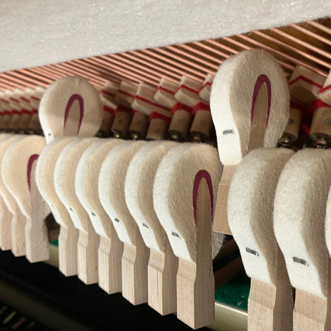 《中古》YU1S（消音装置取り外し済）　ヤマハアップライトピアノ