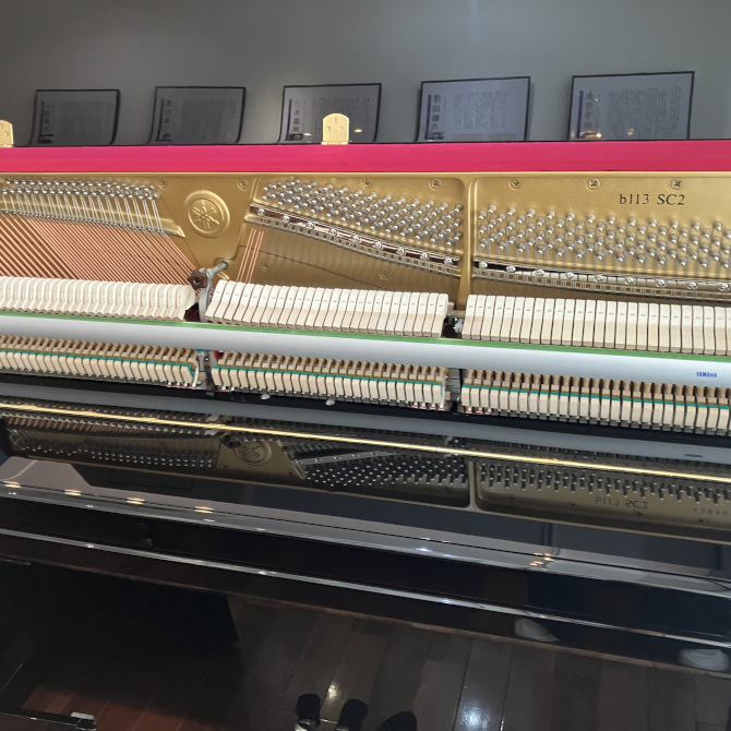 《中古》b113SC2　ヤマハ消音付きアップライトピアノ