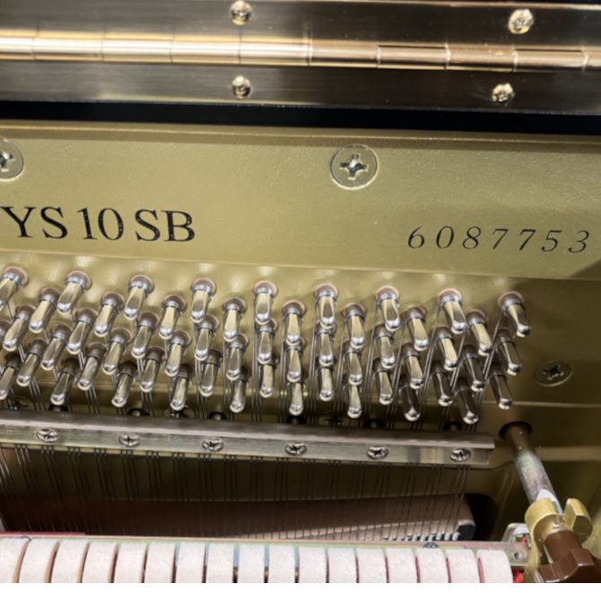 《中古》YS10SB　ヤマハ消音機能付きアップライトピアノ